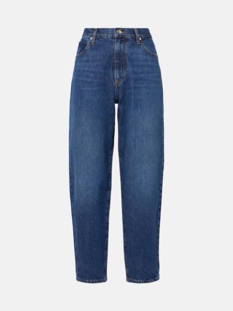 FRAME The Candle high-rise wide-leg jeans