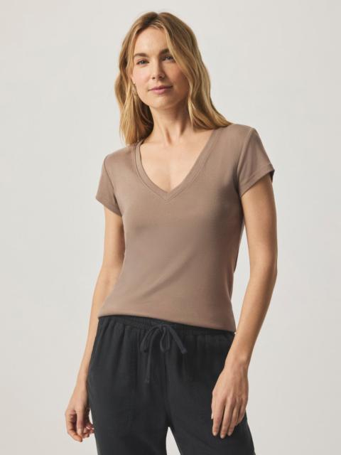 Splendid Faye V-Neck Tee