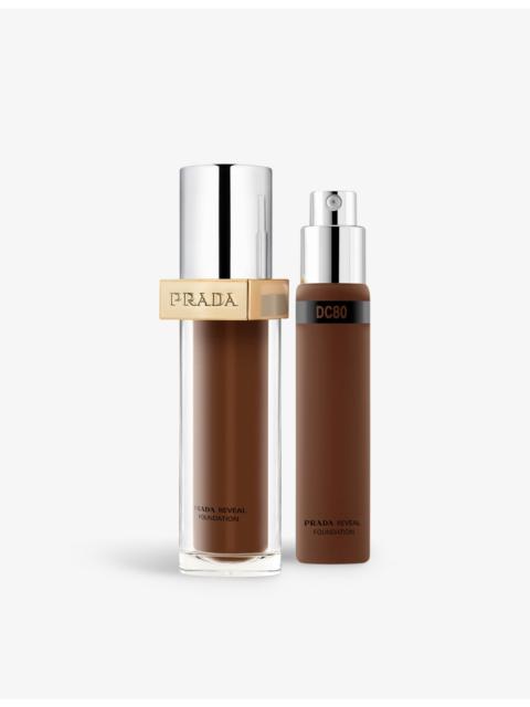 Prada Reveal skin optimising refillable foundation 30ml