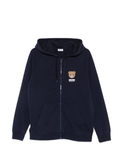 Moschino zip-up hoodie