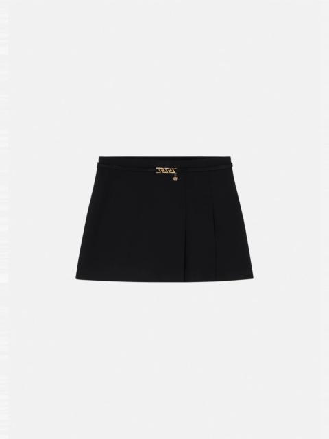 VERSACE La Greca Mini Skirt