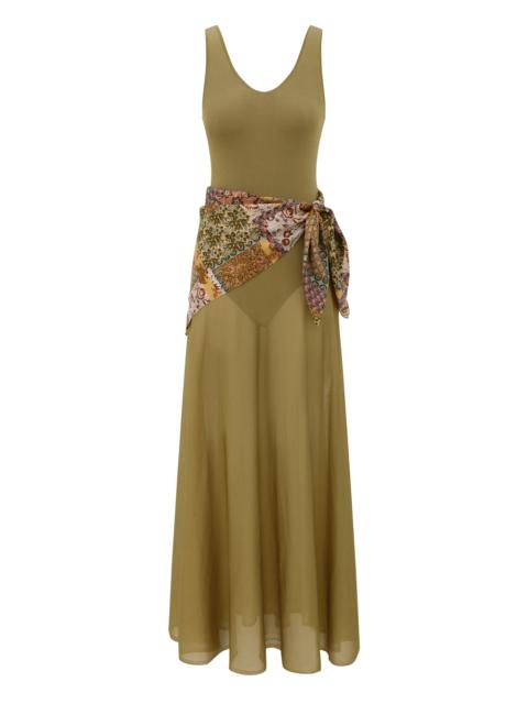Zimmermann FAIRLIGHT SCARF MAXI DRESS