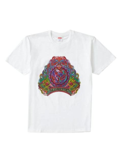 Supreme Supreme SS19 Knot Tee White Totem Printing Short Sleeve Unisex SUP-SS19-250
