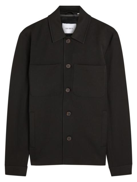 Les Deux Les Deux Marseille Hybrid Woven Overshirt