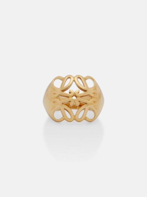 Loewe Anagram Bombé ring