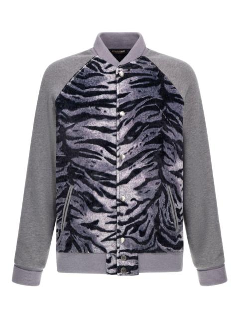 Roberto Cavalli zebra-print sweatshirt