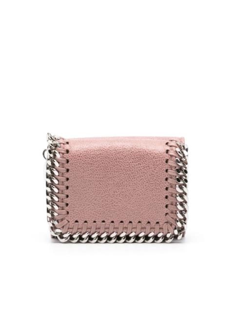 Stella McCartney Falabella chain-trim wallet