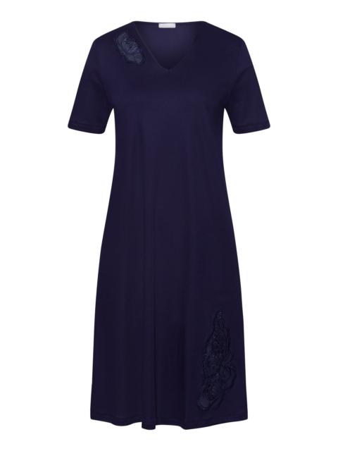 HANRO Anne Embroidered Cotton Nightgown