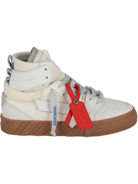 OFF-WHITE Floating Arrow High-Top Sneaker White Cream