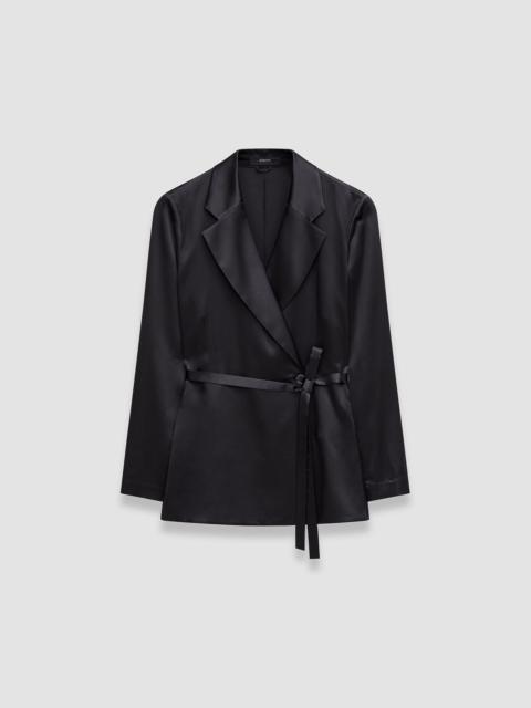 JOSEPH Silk Satin Joubert Jacket