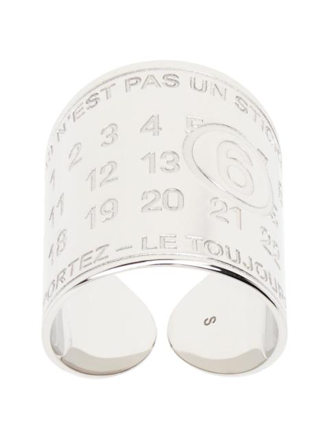 MM6 Maison Margiela Souvenir Sticker Band Ring