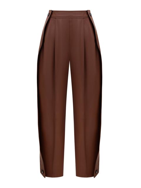 Zimmermann LUNA LEATHER BARREL PANT