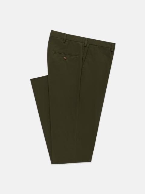 J. PRESS MADE-IN-USA SANDED TWILL PANT