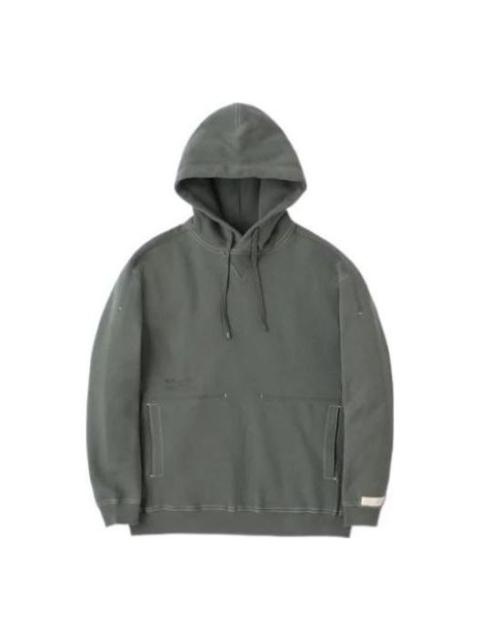 New Balance New Balance Fleece Lined 1000 Regular Fit Hoodie 'Grey Green' AMT25021-NSE