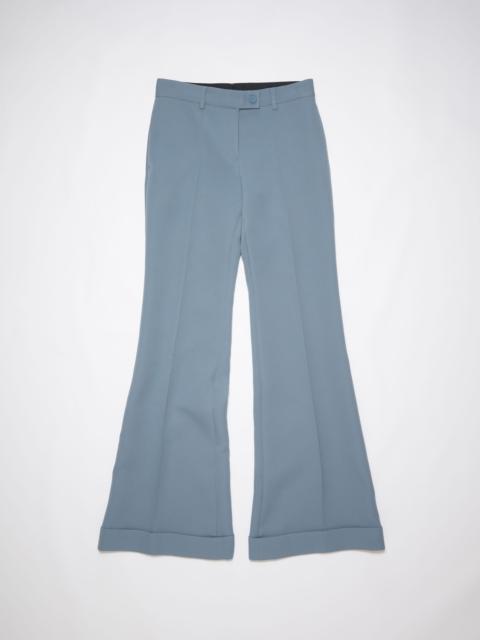 Tailored trousers - Dusty blue