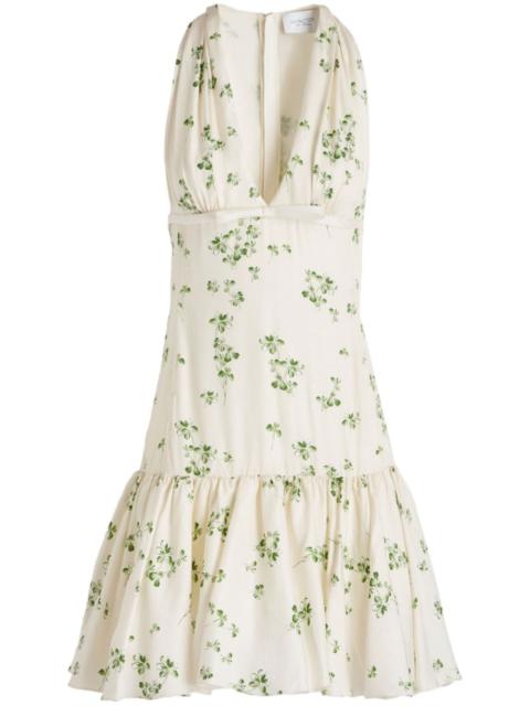 GIAMBATTISTA VALLI Lucky Love silk minidress
