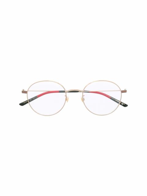 GUCCI round-frame glasses