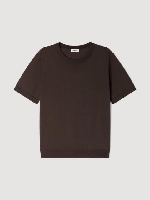 Sandro KNITTED T-SHIRT
