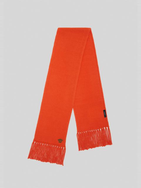 VERSACE Medusa Wool and Cashmere Scarf