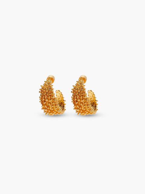 Altuzarra TEXTURED HOOP EARRINGS