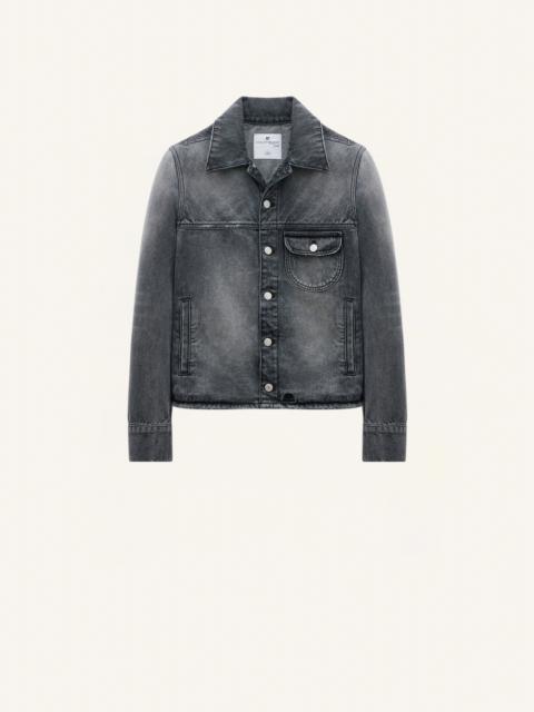 courrèges SINGLE POCKET DENIM JACKET