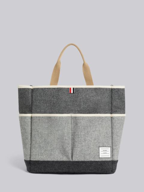 Medium Grey Fun-Mix Shetland Garden Tote