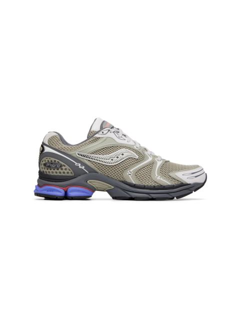Saucony Gray ProGrid Triumph 4 Sneakers