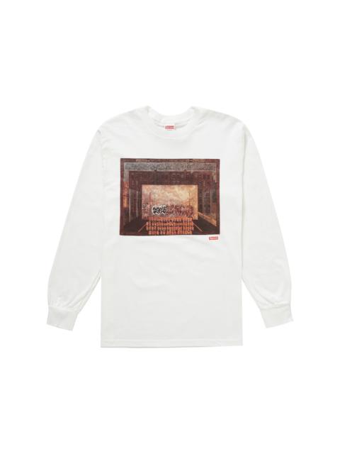 Supreme Martin Wong Attorney Street L/S Tee White