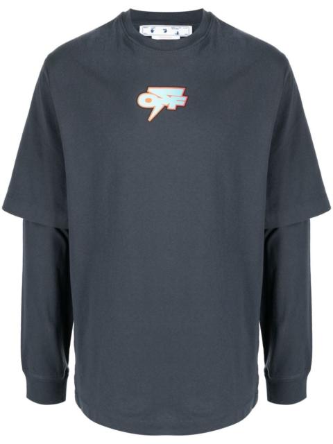 Off-White Degradé Thund Skate layered T-shirt