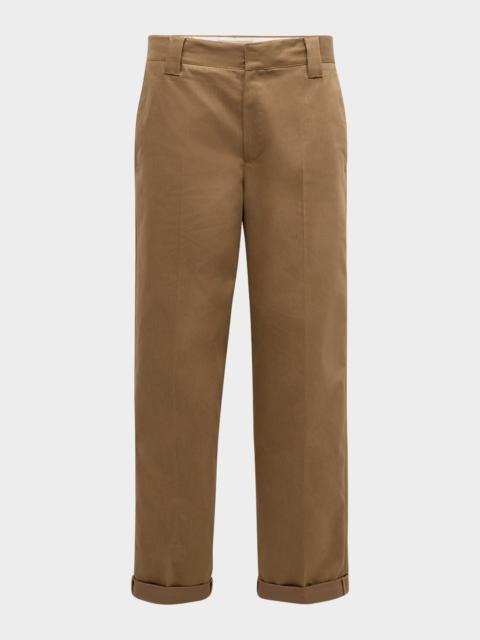 Golden Goose Men's Comfort Cotton Chino Skate Pants