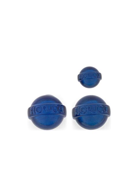 FIORUCCI mini Lollipop logo earrings