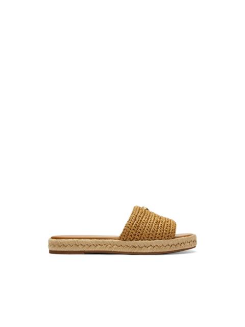 COACH Holly raffia sandals