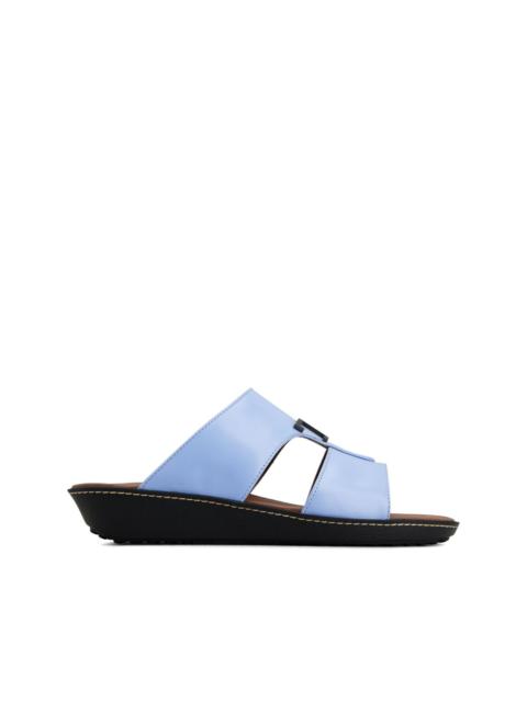 Tod's leather T-bar sandals