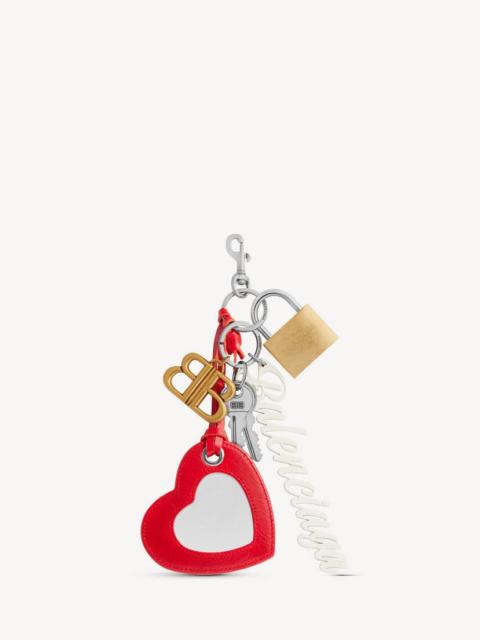 BALENCIAGA Women's Paloma Keychain in Multicolored