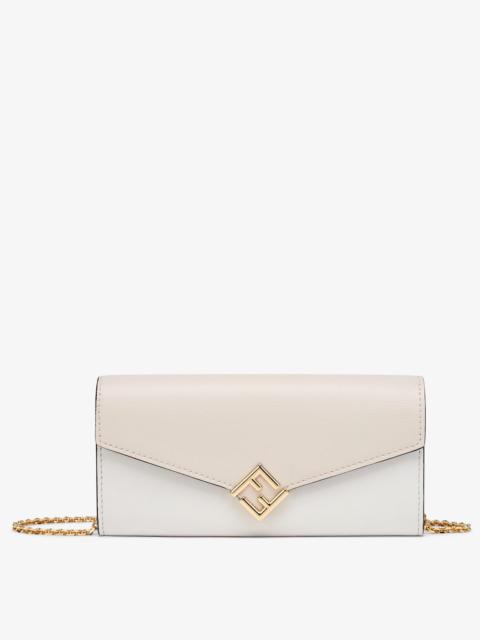 FENDI FF Diamonds Continental With Chain