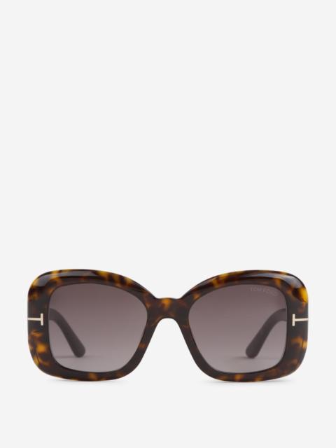 TOM FORD SANDRA 02 SUNGLASSES