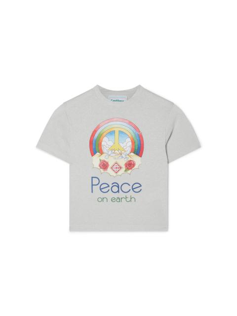 Peace On Earth Cropped T-Shirt