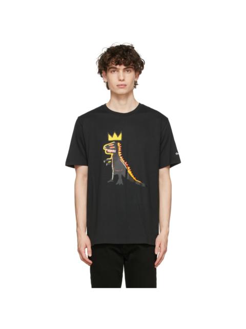 Converse Black Jean-Michel Basquiat Edition Dino T-Shirt