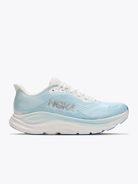 HOKA Women's Clifton 11 Shoes in Frost/Glimmering Blue