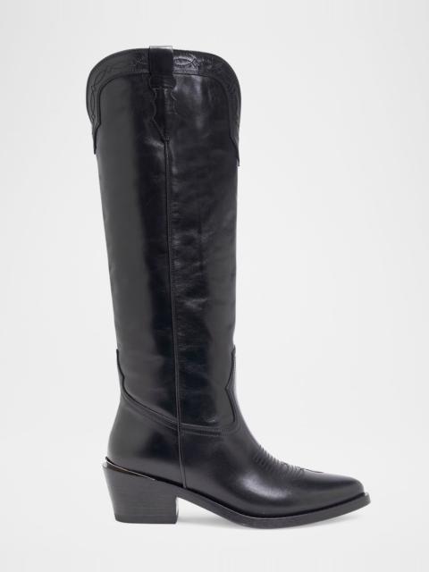 PARTLOW Selena Calfskin Tall Western Boots