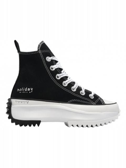 Converse Run Star Hike Hi Holiday Black White