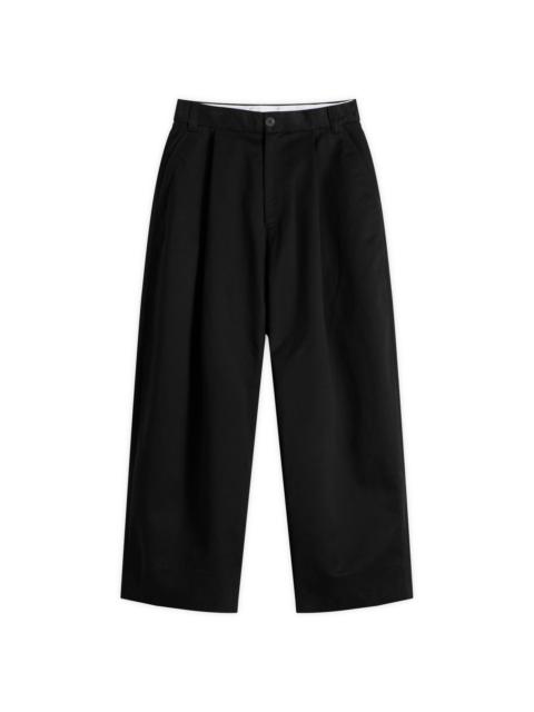 Studio Nicholson Studio Nicholson Sorte Deep Pleat Volume Pant