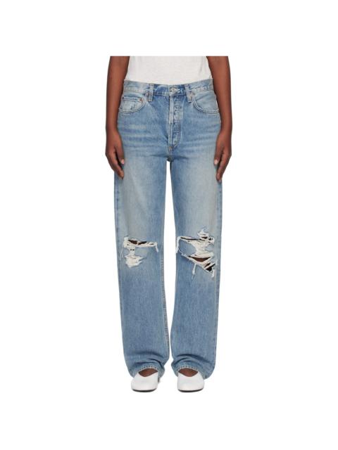 AGOLDE Blue Kelly Jeans