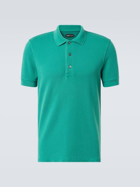 TOM FORD Piqué polo shirt