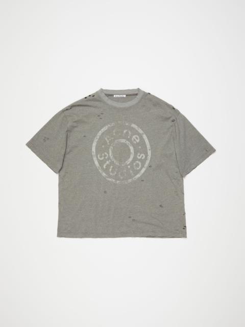 Acne Studios Logo t-shirt - Relaxed fit - Moss Green