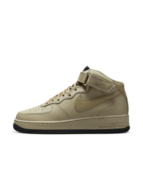 Khaki air force ones high top on sale