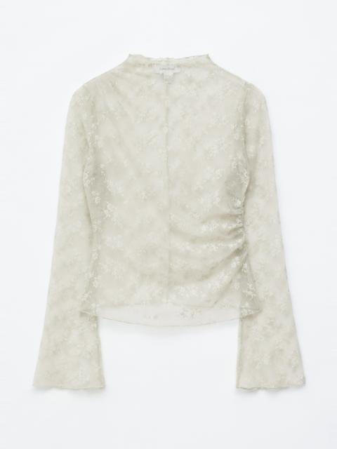 & Other Stories Long-Sleeve Lace Top