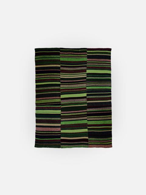 The Elder Statesman STRIPE SUPER SOFT CASHMERE BLANKET