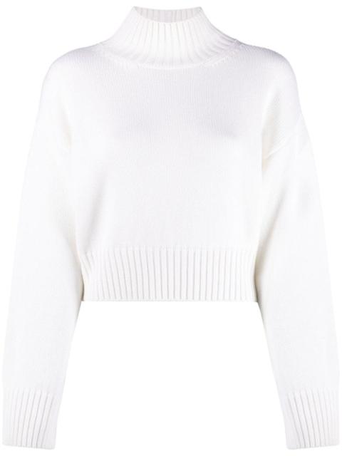 FABIANA FILIPPI mock-neck wool jumper
