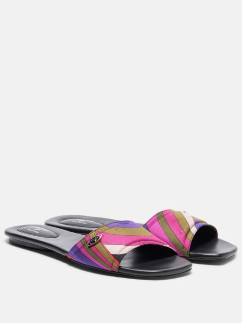 PUCCI Yummi Iride silk slides